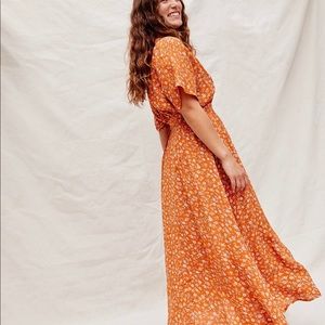 Christie Dawn Lottie Dress petites, nectar calico